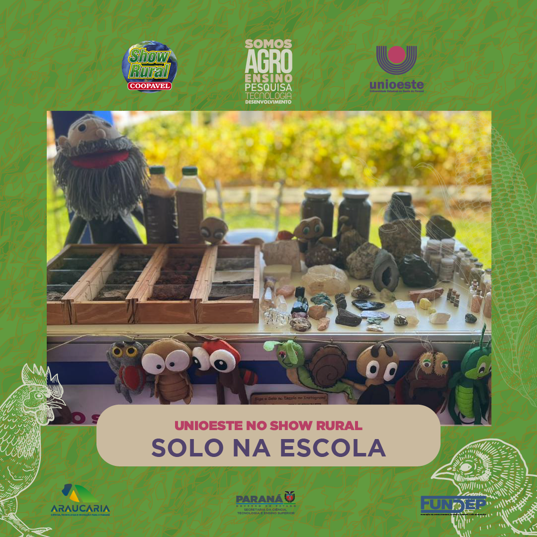 Projeto Solo na Escola presente no Show Rural